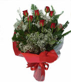 7 Adet K�rm�z� g�lden olu�an Buket