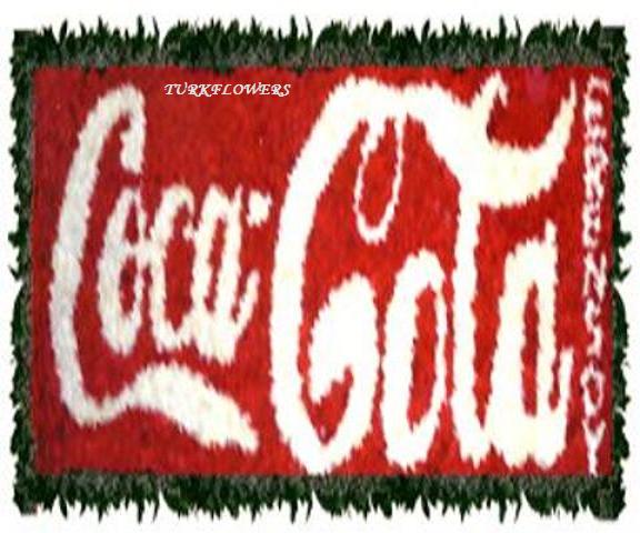 K�rm�z� ve beyaz karanfillerden olu�an firma logosu<br>K�rm�z� ve beyaz karanfillerden olu�an firma logosu , �r�nboytlar� 150x200 cm , b� �r�n sipari�i teslim tarihinden 2 g�n �nce sipari� verilmelidir