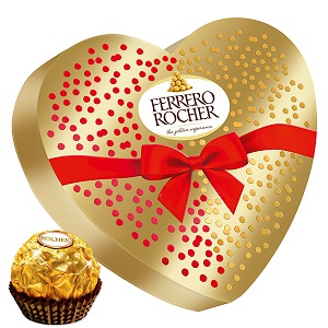 Ferrero Rocher Kalp Çikolata